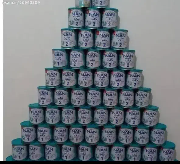 قوطی خالی شیر خشک|ظروف نگهدارنده، پلاستیکی، یک‌بارمصرف|بهبهان, |دیوار