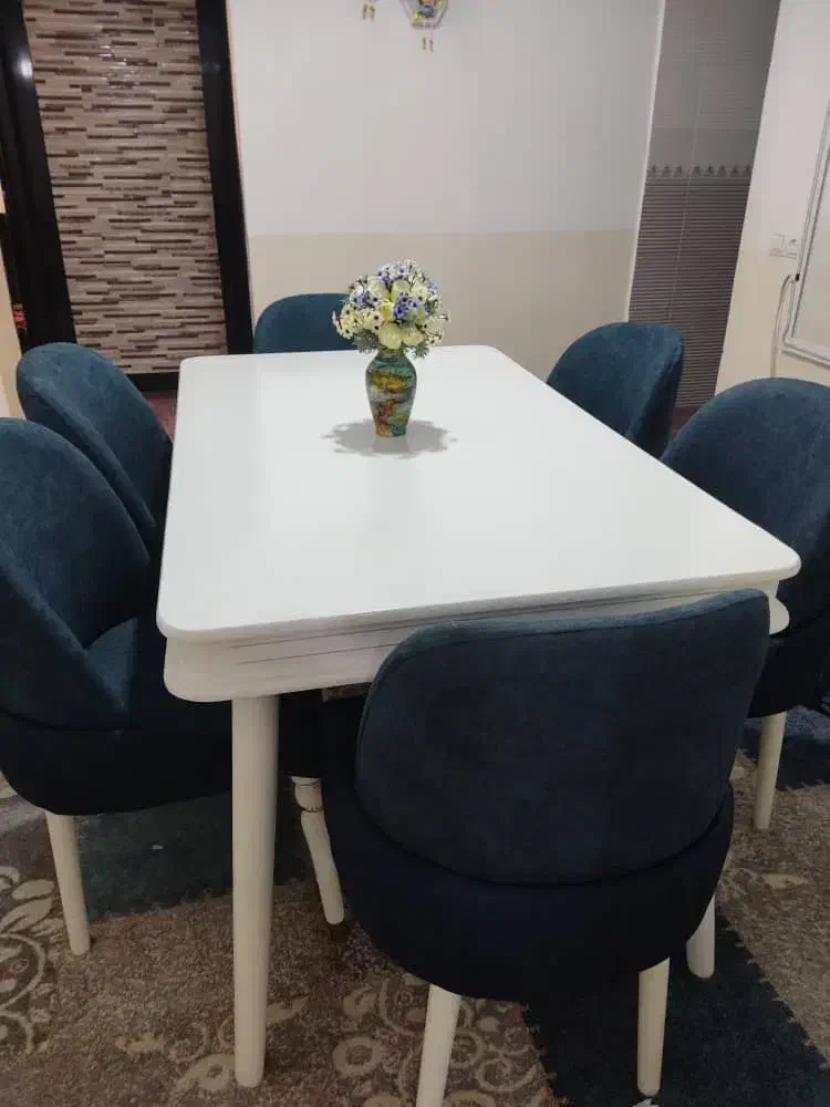 میز ناهار خوری|میز و صندلی غذاخوری|کازرون, |دیوار