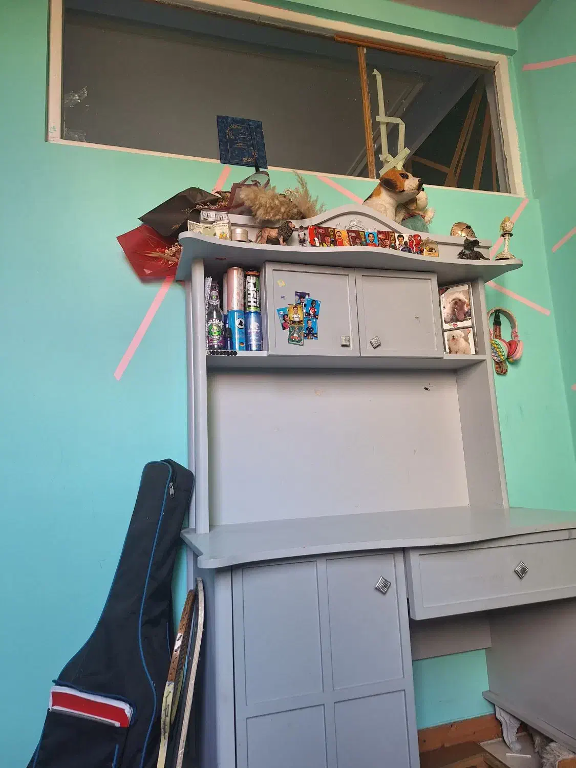 میز تحریر|میز تحریر و کامپیوتر|رشت, دباغیان|دیوار