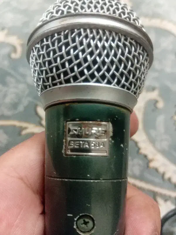 آمپیلی جاسکو 2500 و باند و میکروفون 58A شور و کابل|سیستم صوتی خانگی|قم, چهل درخت‎|دیوار