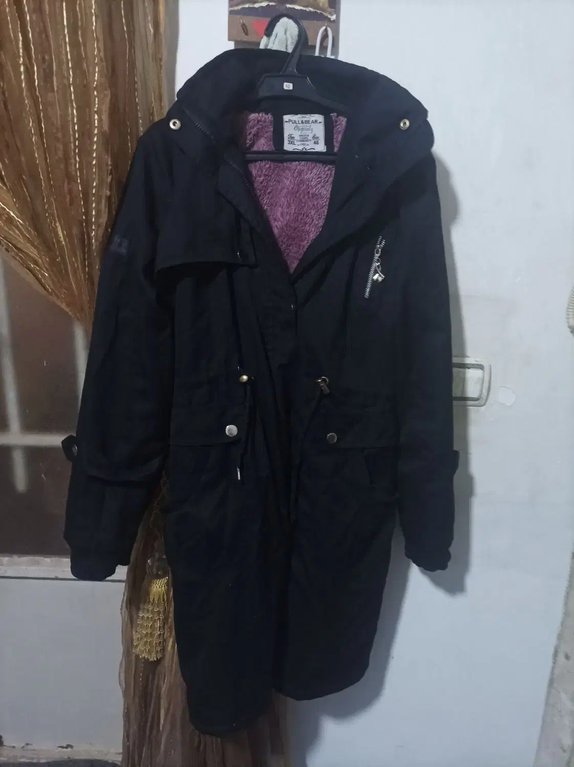 کاپشن پالتو مشکی|لباس|قدس, شهرقدس|دیوار