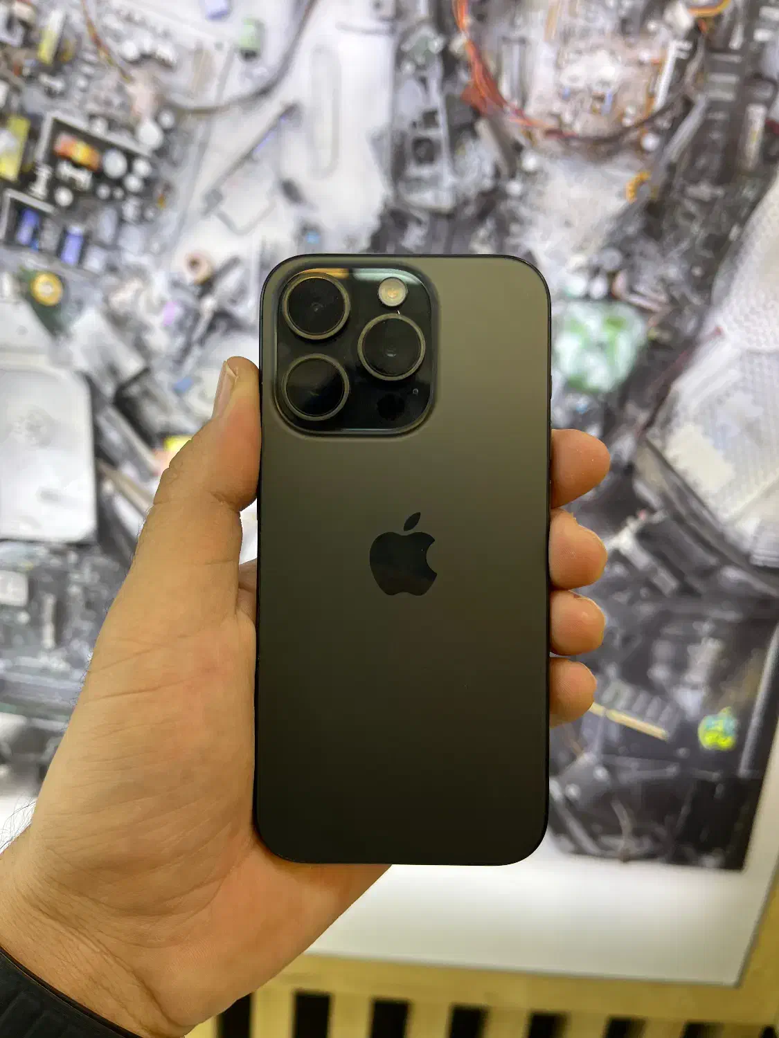 ایفون 15proرنگمشکیپارت نامبر C/H 128گیگ|موبایل|اصفهان, احمدآباد|دیوار