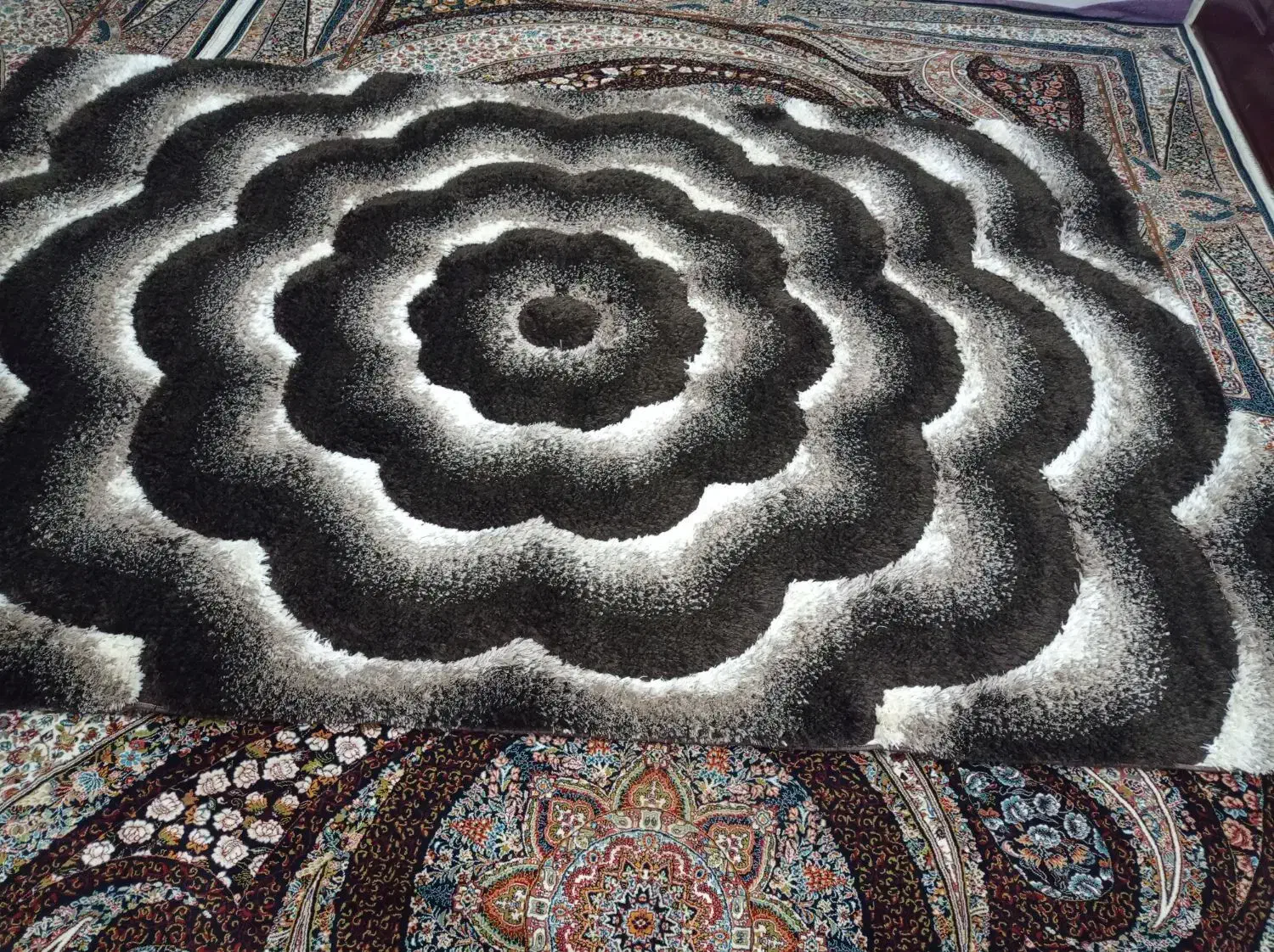 دوعددگلیم فرش سه بعدی|گلیم، جاجیم، گبه|دهگلان, |دیوار