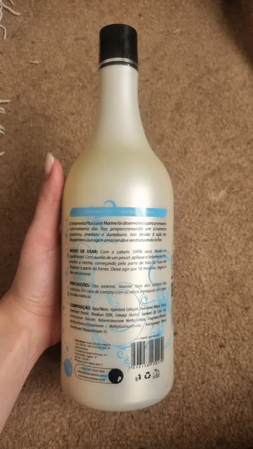 کراتین لونیکس بسته بندی قدیمی اورجینال|آرایشگاه و سالن‌های زیبایی|مینودشت, |دیوار