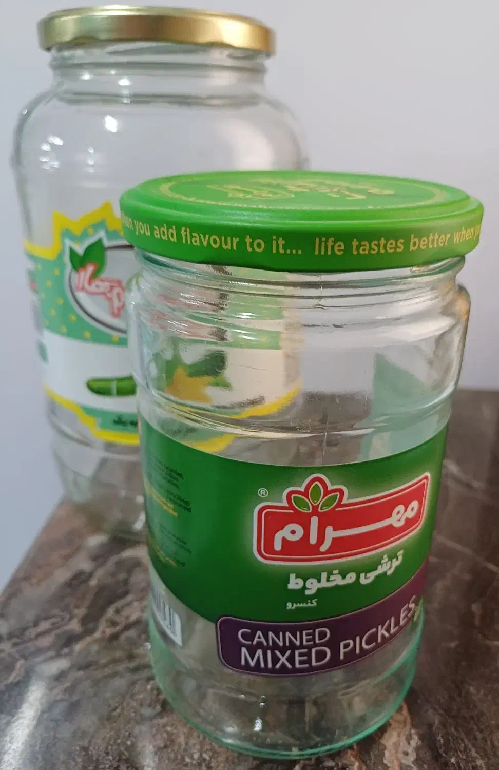 شیشه خالی خیارشور|ظروف نگهدارنده، پلاستیکی، یکبارمصرف|بندرعباس, |دیوار