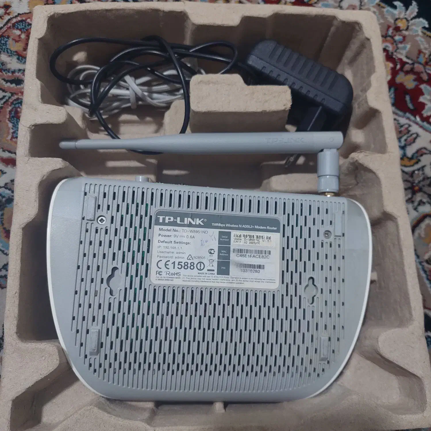 مودم tplink TD-w8951nd|مودم و تجهیزات شبکه|کرج, چهارصد دستگاه|دیوار