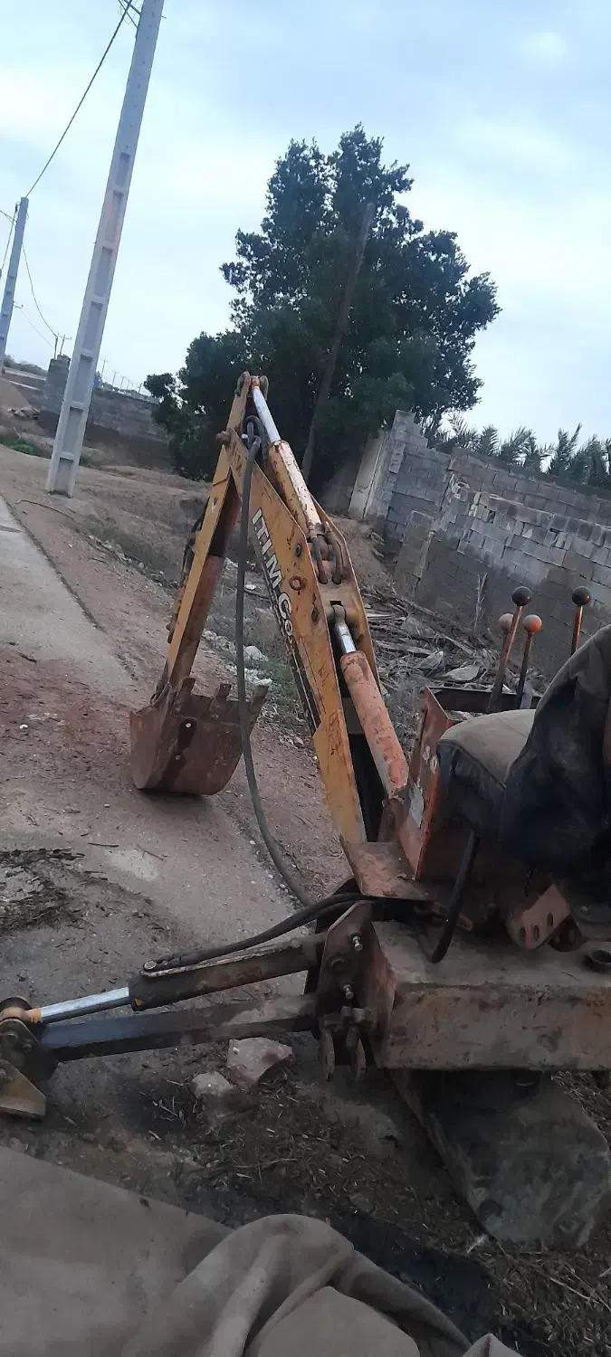 بیل پشت تراکتور|ماشین‌آلات صنعتی|رامشیر, |دیوار