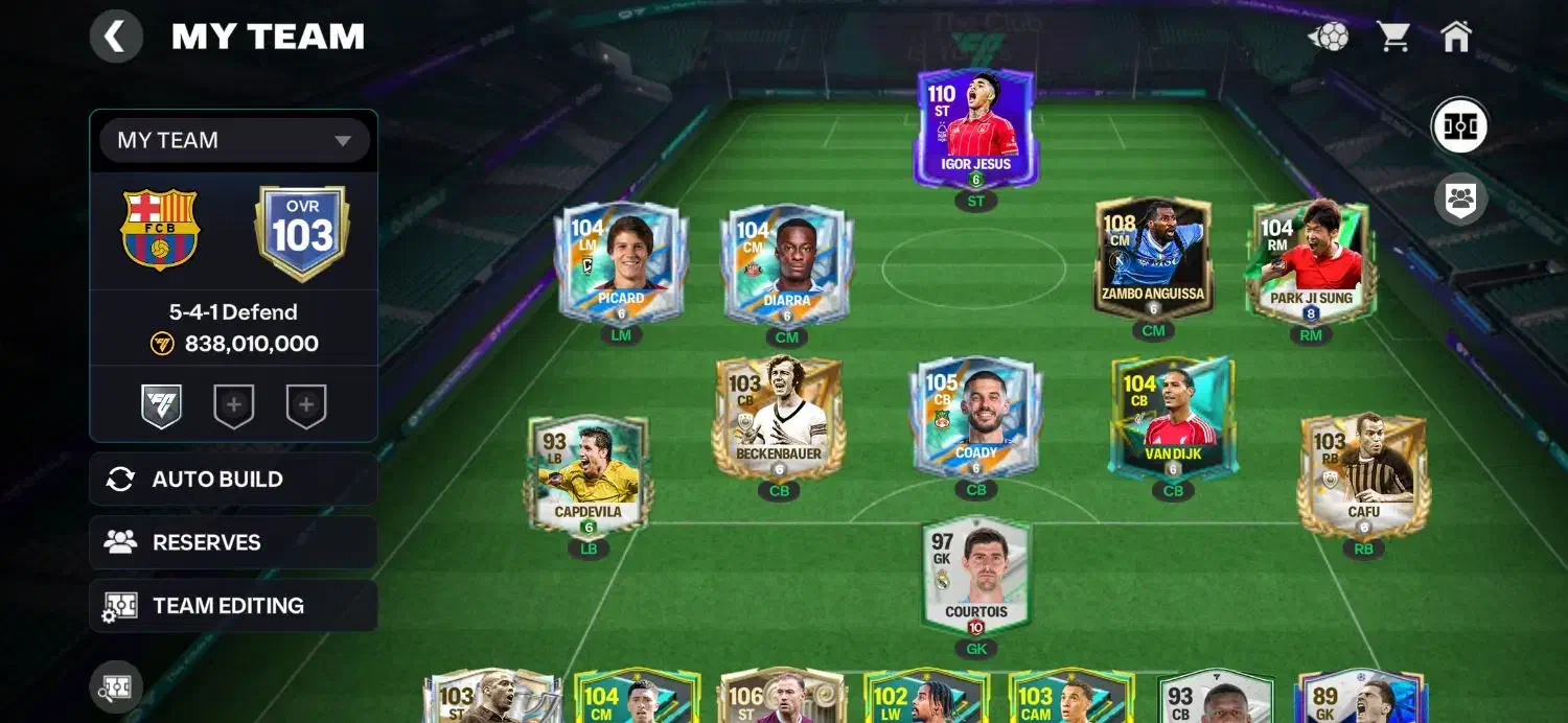 اکانت fc mobile overall 103|کنسول، بازی ویدئویی و آنلاین|تهران, امام زاده عبدالله|دیوار