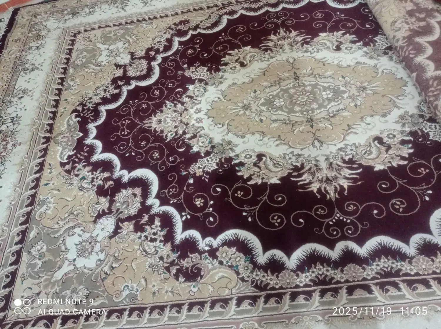 چهارتا فرش دوازده متری|فرش|نورآباد, |دیوار