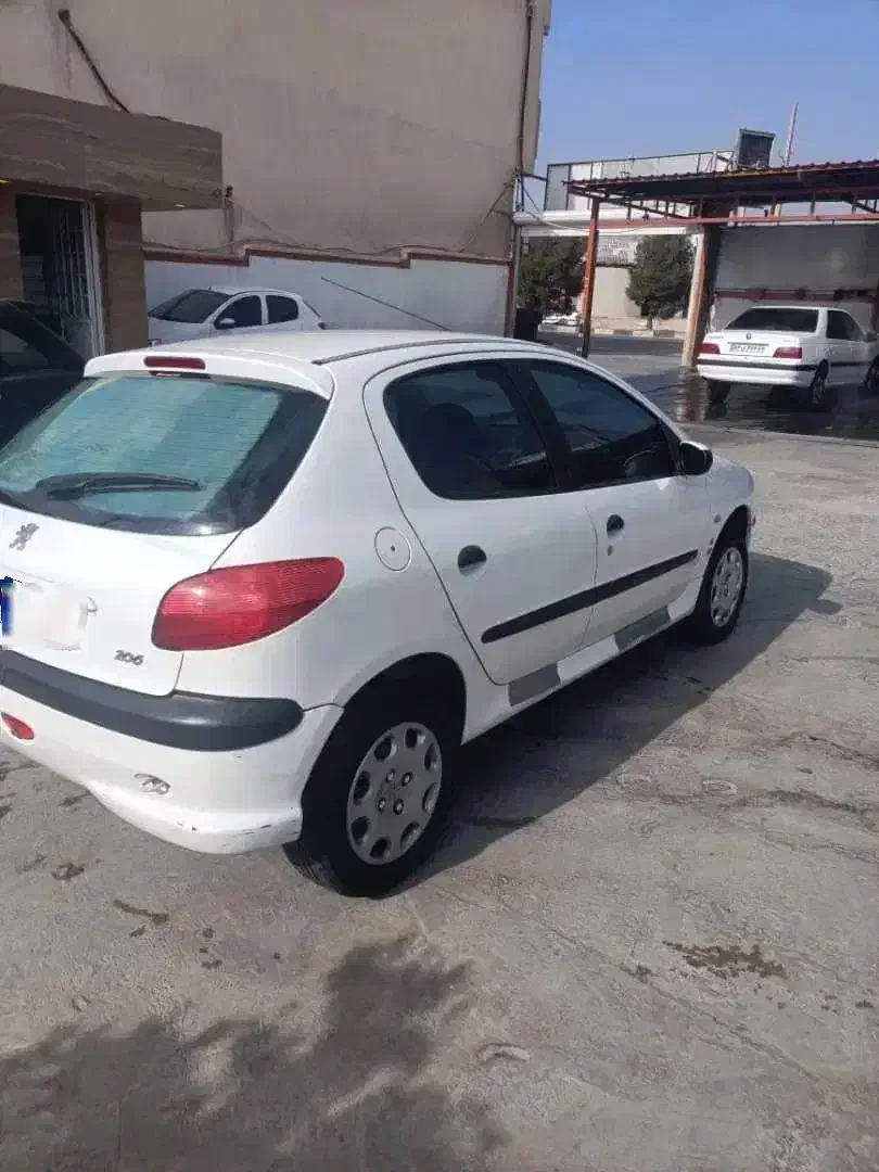 206 تیپ 2 مدل 89 کلکسیونی فابریک|خودرو سواری و وانت|صدرا-فارس, فاز ۱|دیوار