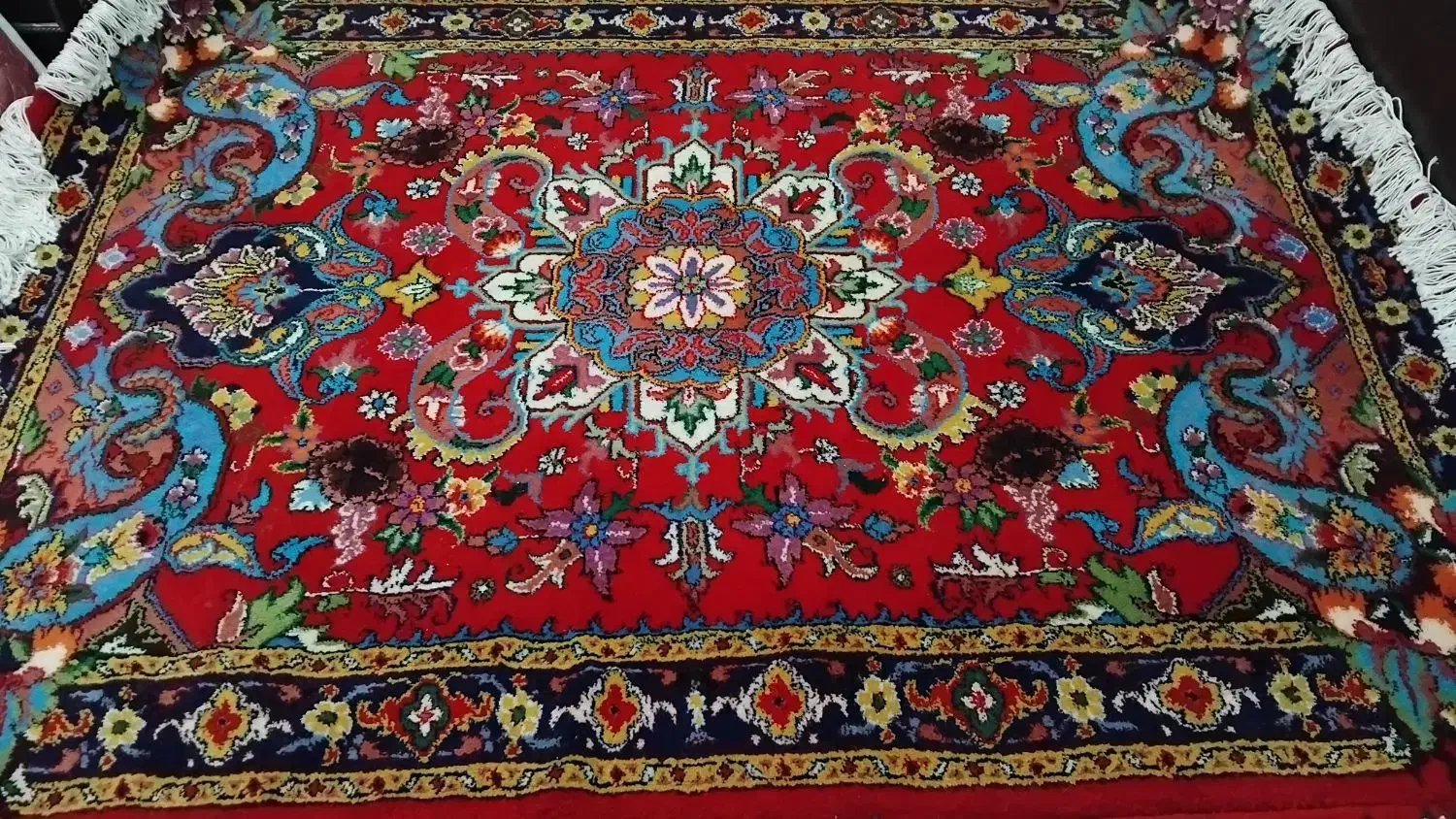 یک جفت قالیچه هریس سالاری|فرش|خسروشاه, |دیوار