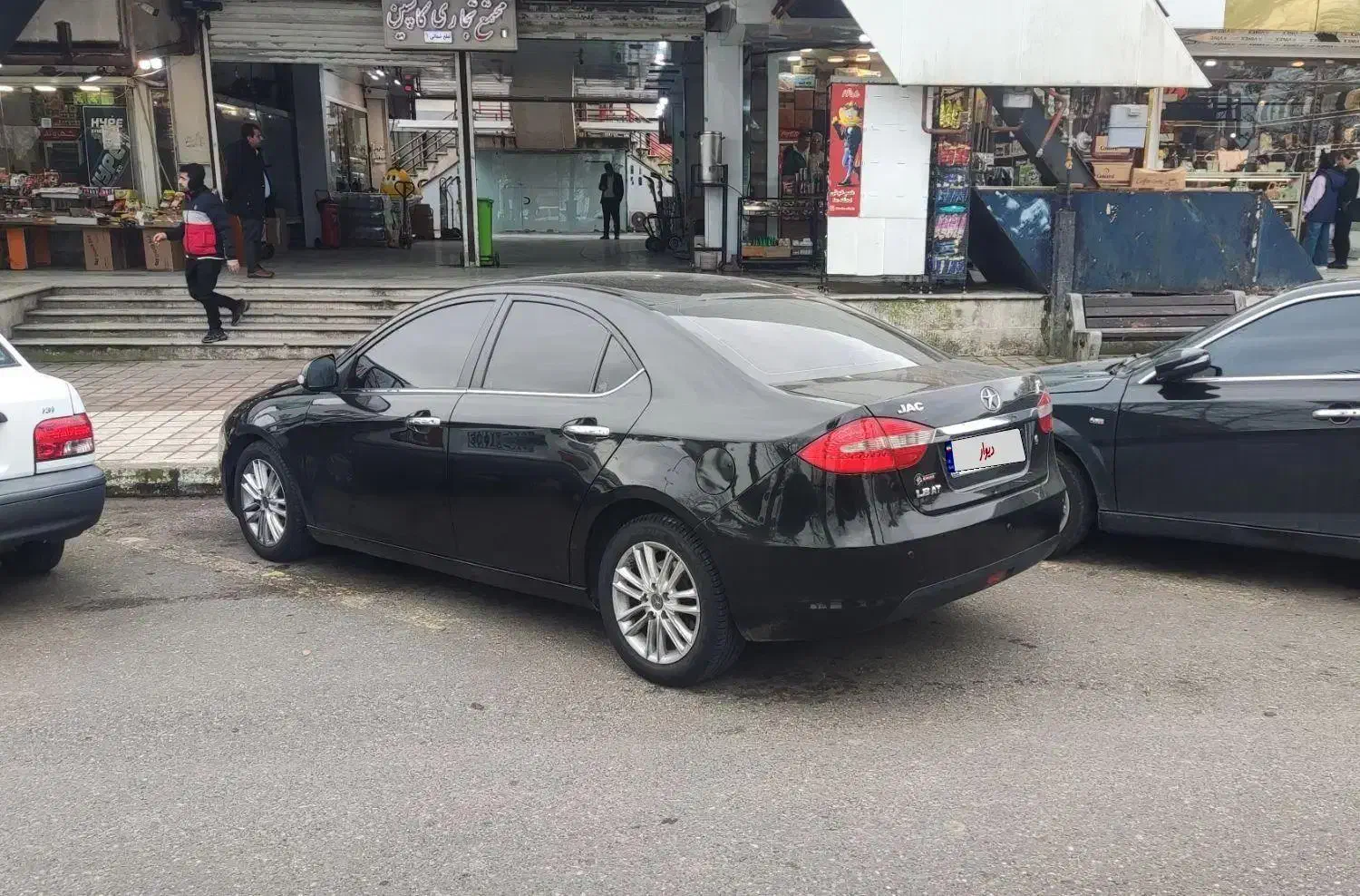 جک j5 مدل 94 بیرنگ|خودرو سواری و وانت|رشت, استقامت ۱|دیوار