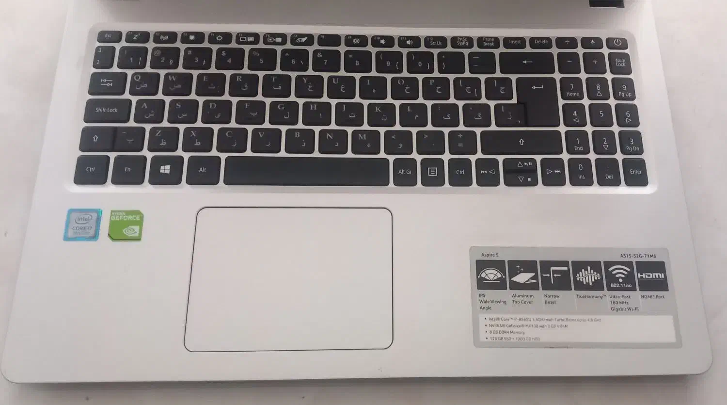 لپ تاپ مدل acer Aspire5|رایانه همراه|کبودرآهنگ, |دیوار