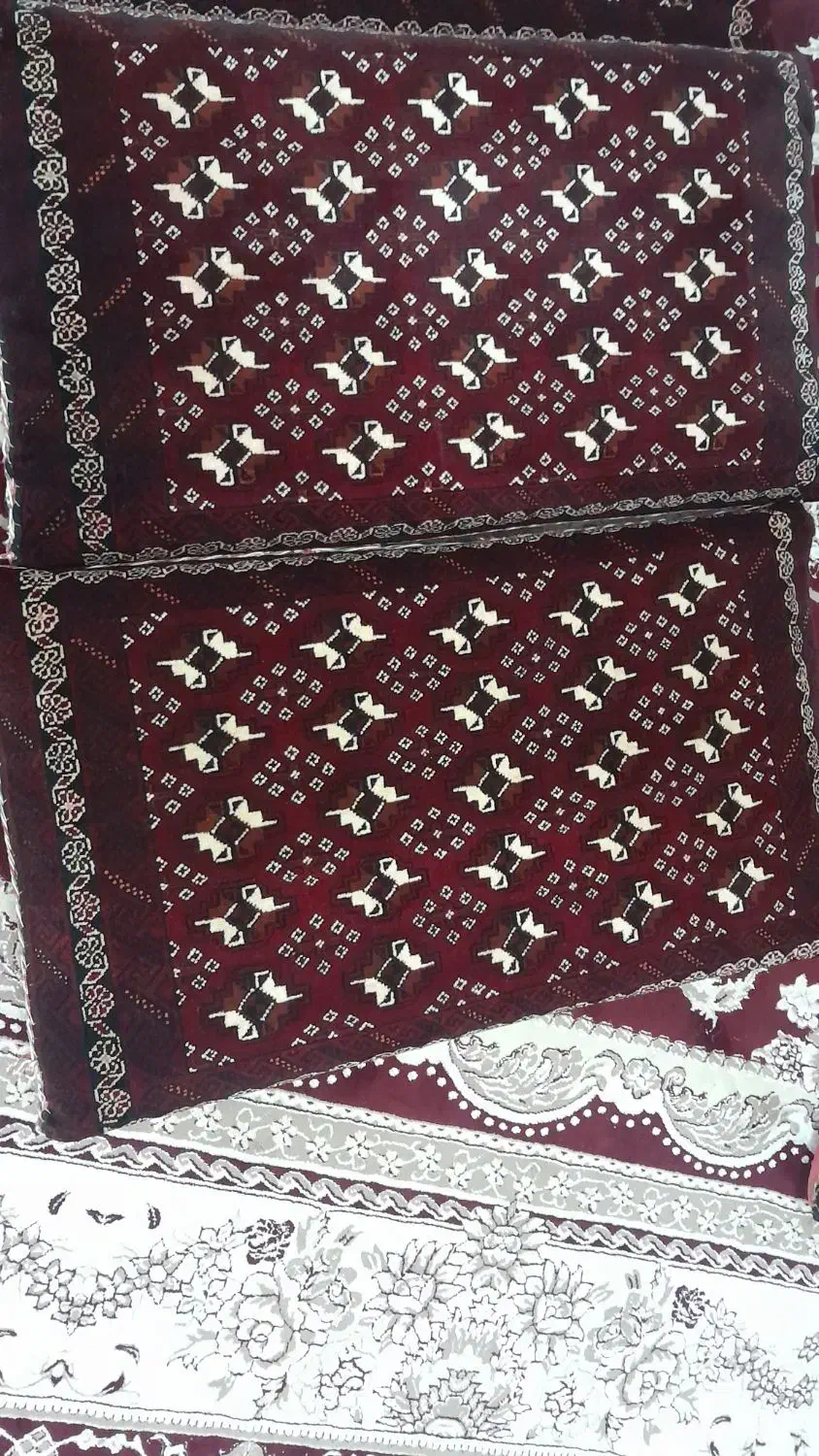 پشتی قالینی دستباف|پشتی|تایباد, |دیوار