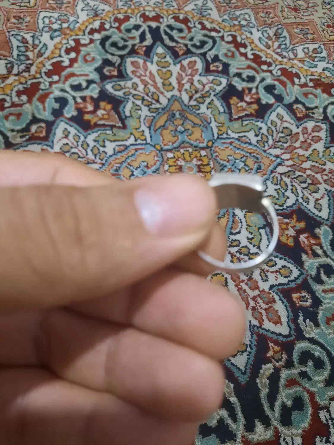 انگشتر نقره|جواهرات|خرم‌آباد, |دیوار