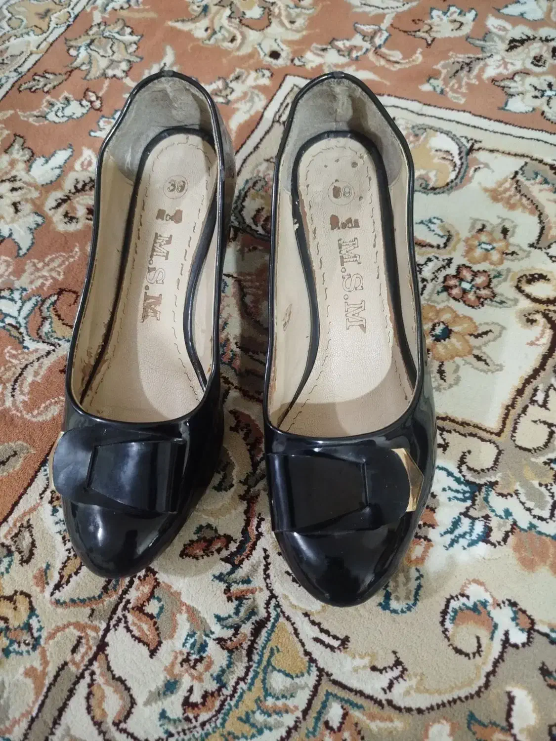 کفش مجلسی ورنی|کیف، کفش، کمربند|سملقان, |دیوار