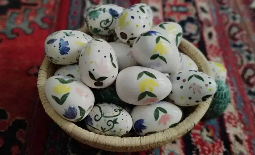 تخم مرغ هفت سین ۴۰عدد|صنایع دستی و سایر لوازم تزئینی|کرج, حسینآباد|دیوار