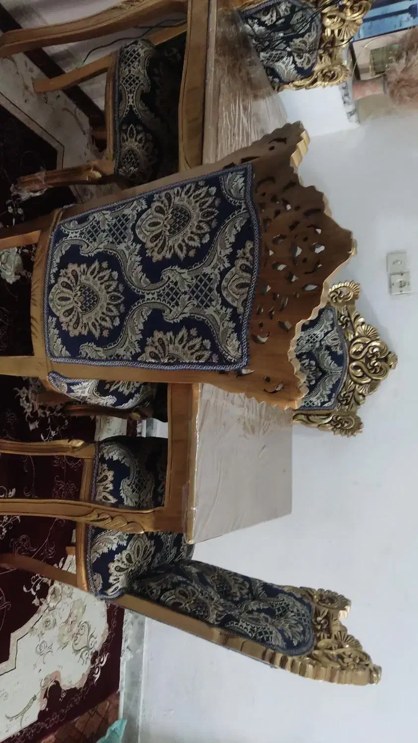 مبل و میز ناهار خوری ست،ک جدا گانه هم ب فروش میرسد|مبلمان خانگی و میز عسلی|ملارد, |دیوار