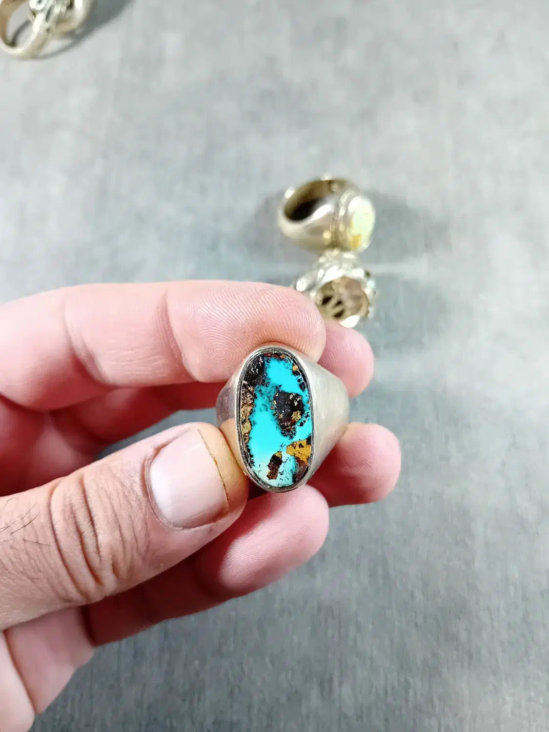 پک ۱۰عددی عقیق شجر فیروزه|جواهرات|تهران, اسکندری|دیوار