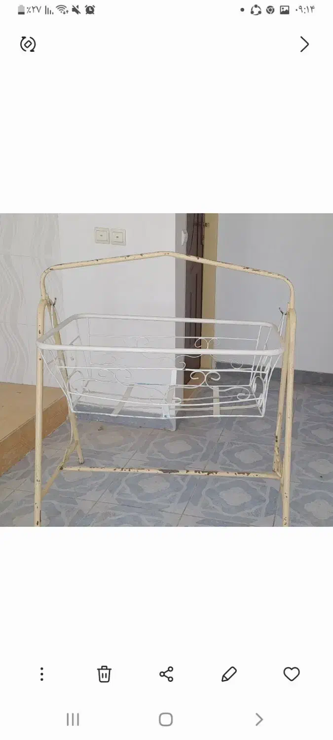 گهواره|تخت و صندلی بچه|کوهدشت, |دیوار