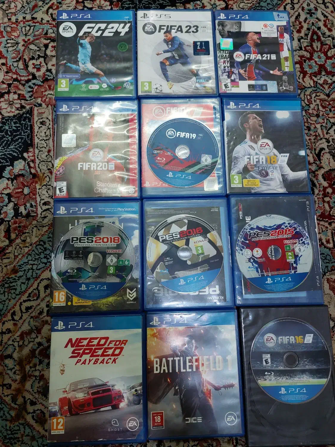 سیدی،دسته اصلی،فیفا۲۴،جی تی ای|کنسول، بازی ویدئویی و آنلاین|قم, باغ پنبه|دیوار