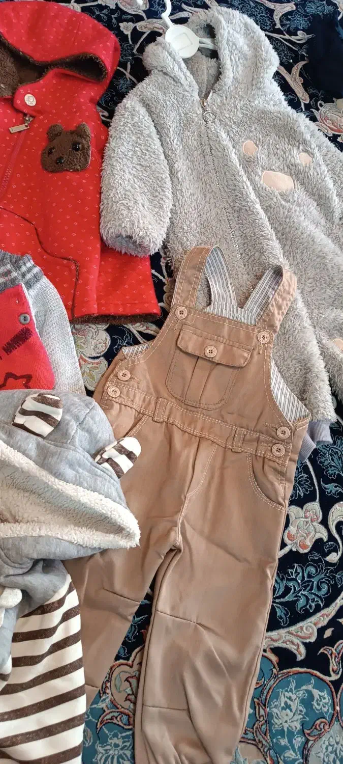 پنج عدد کار زمستونی زیر قیمت لباس بچگانه|کفش و لباس بچه|تهران, بهداشت|دیوار