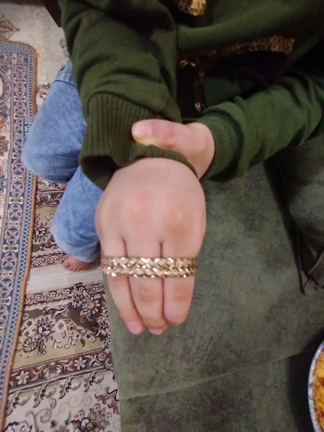 النگو بچه گانه رنگ ثابت|بدلیجات|قم, پردیسان|دیوار