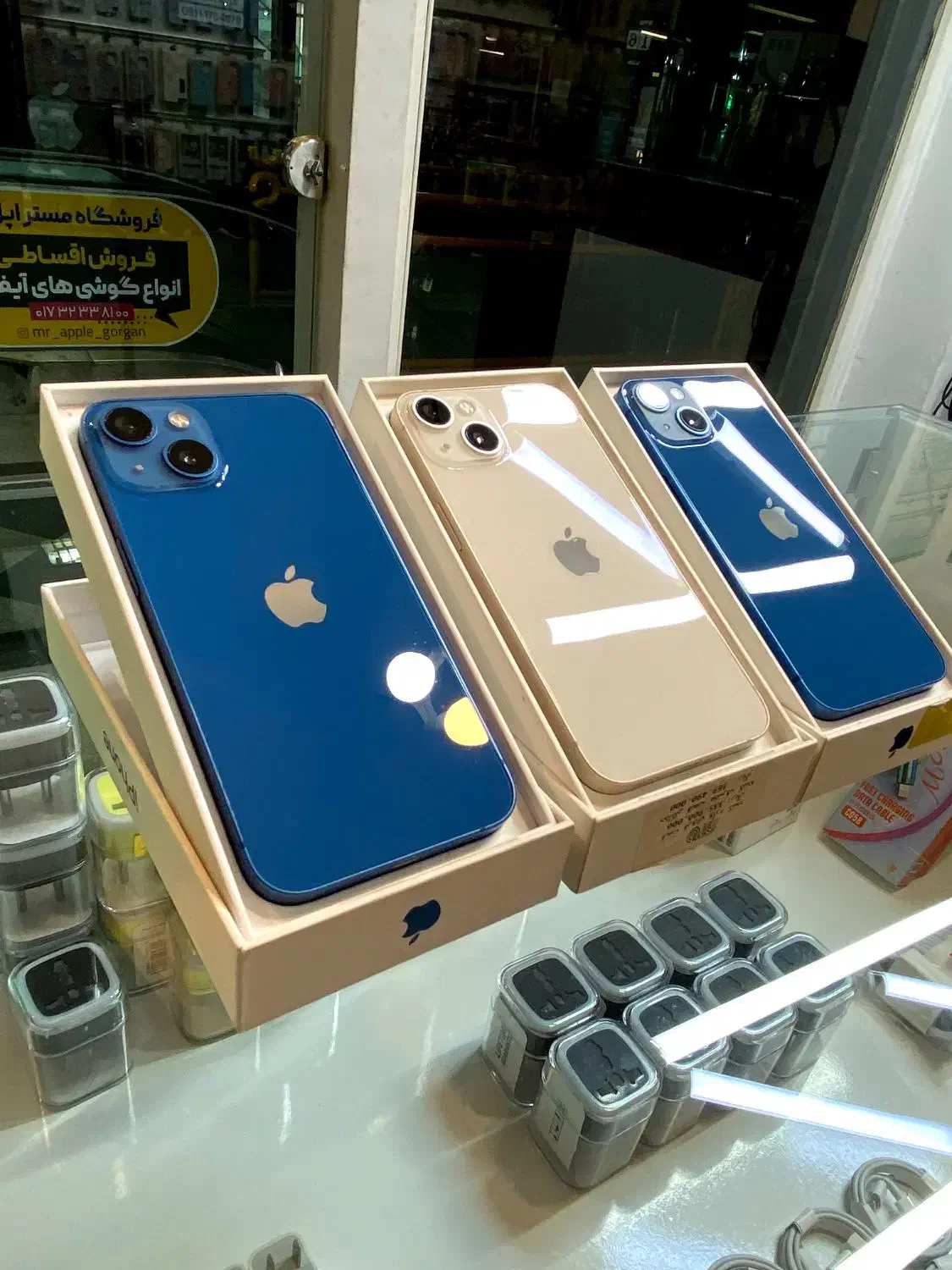 باتری ۱۰۰ za ch  iphone 13 128gig|موبایل|گرگان, |دیوار
