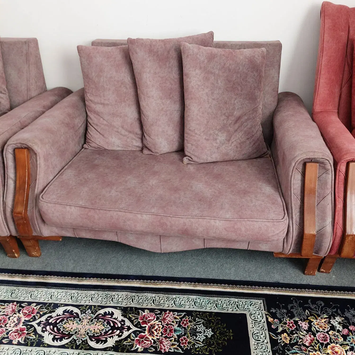 مبل نیم ست .ترو تمیز|مبلمان خانگی و میز عسلی|گالیکش, |دیوار