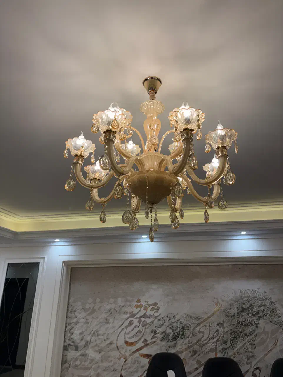 ۳عدد لوستر تمام وارداتی بسیار لوکس|لوستر و چراغ آویز|تهران, نیروی هوایی (پیروزی)|دیوار