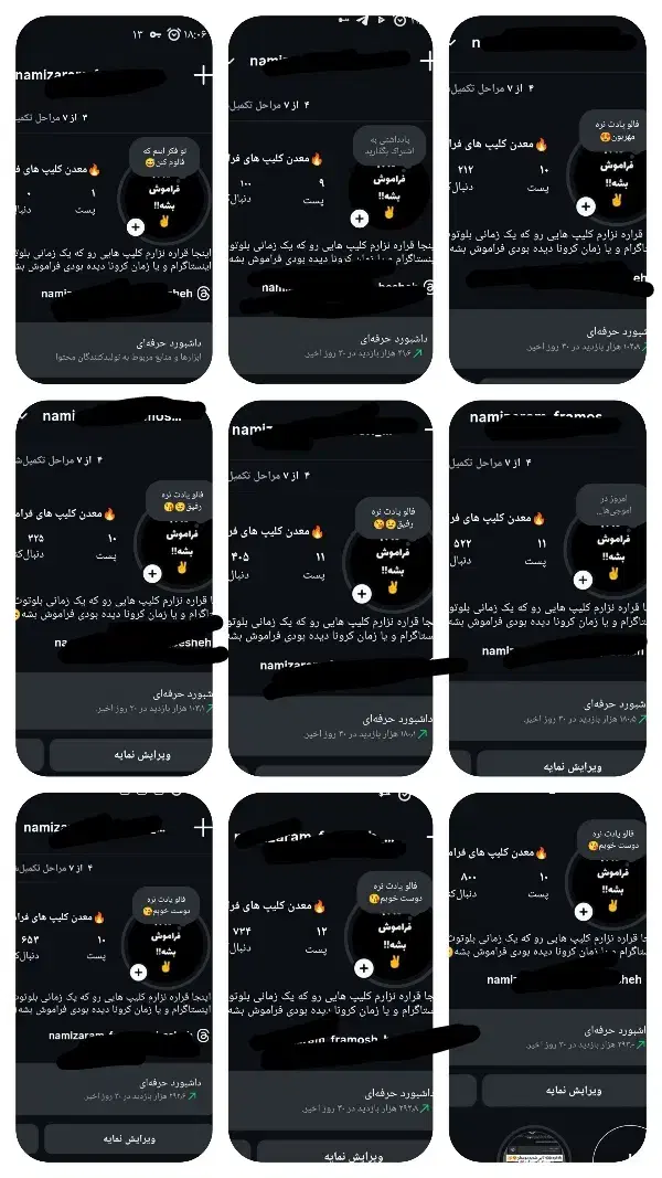 پیج اینستاگرام بدون فیک|لوازم جانبی موبایل و تبلت|مشهد, کشاورز|دیوار