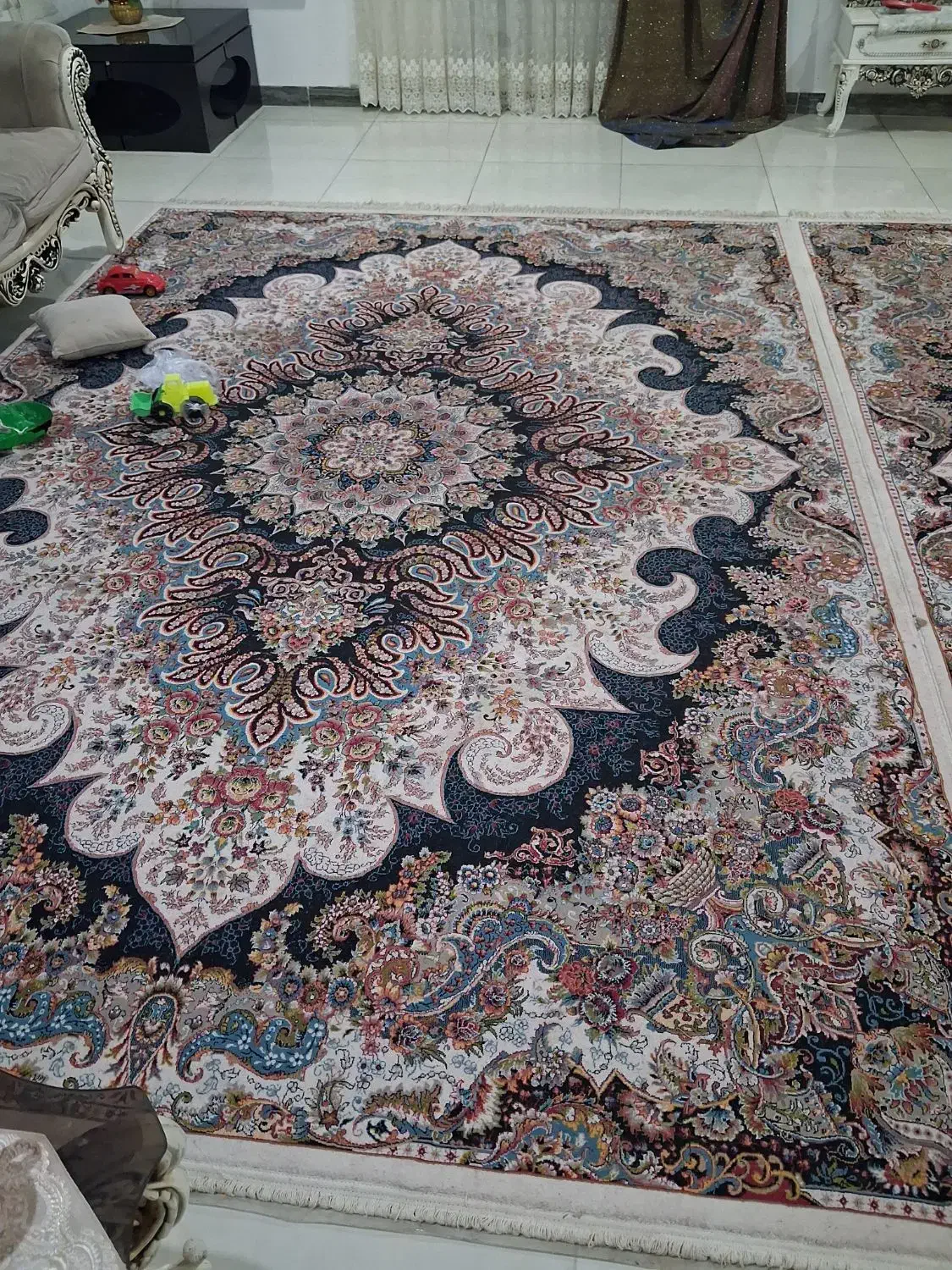 فرش ۹متری سالم دوتا|فرش|ساری, |دیوار