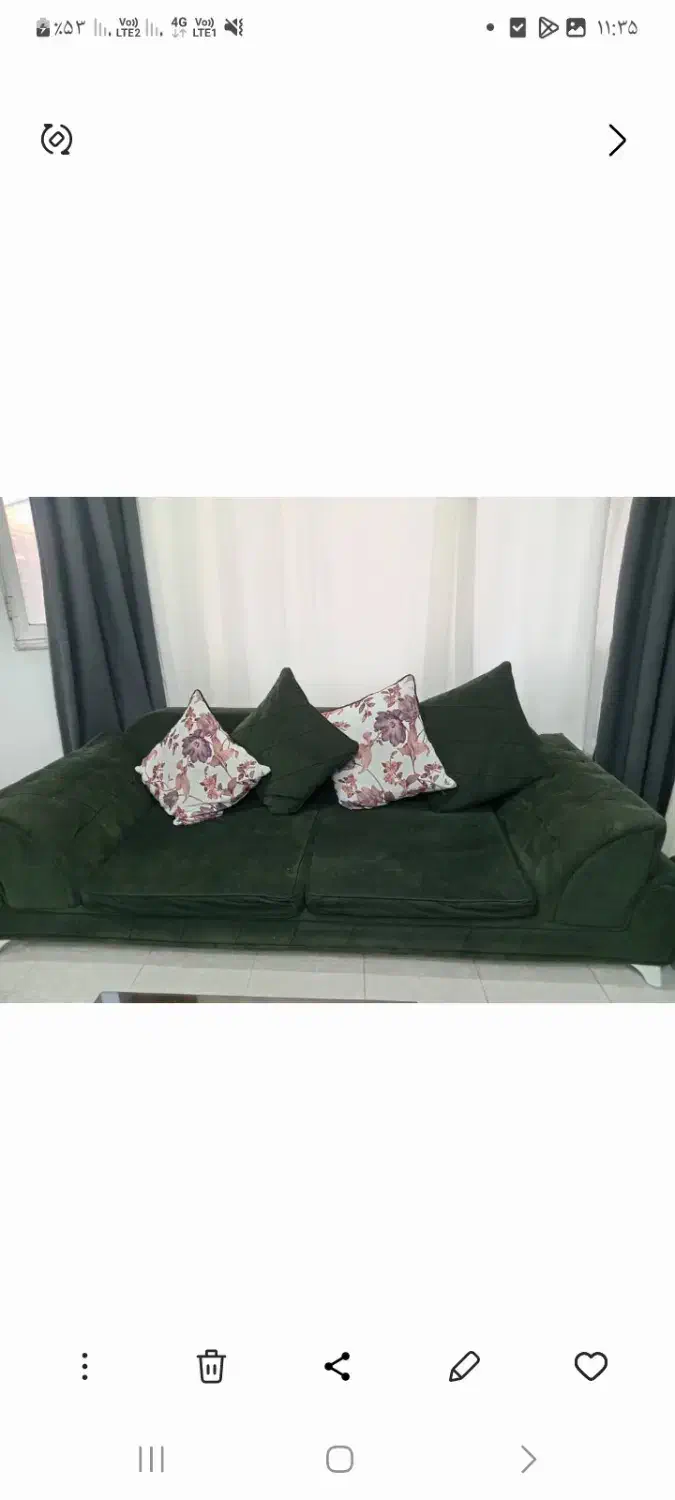 فروش مبل کارکرده در شهر محموداباد|مبلمان خانگی و میز عسلی|محمودآباد, |دیوار