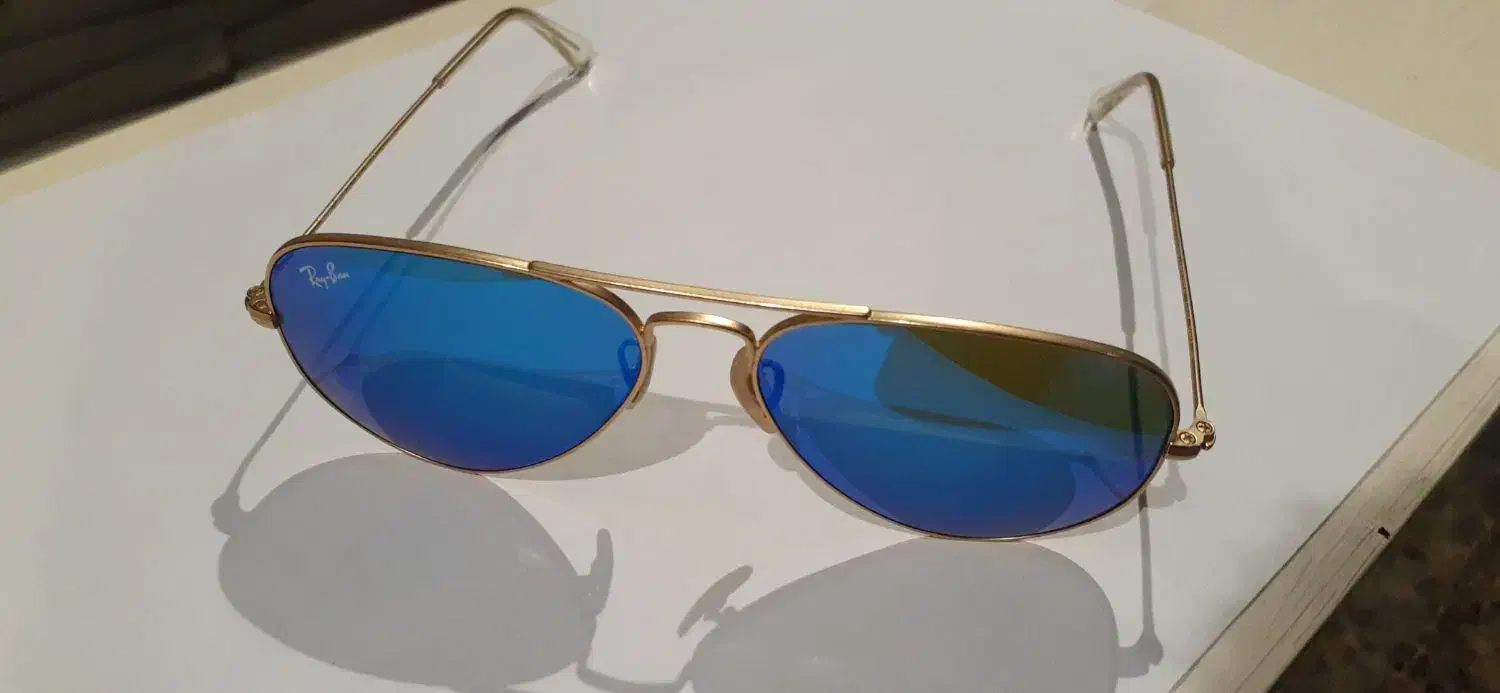 عینک Ray Ban اصل ساخت ایتالیا در حد نو|زیورآلات و اکسسوری|تهران, قیطریه|دیوار