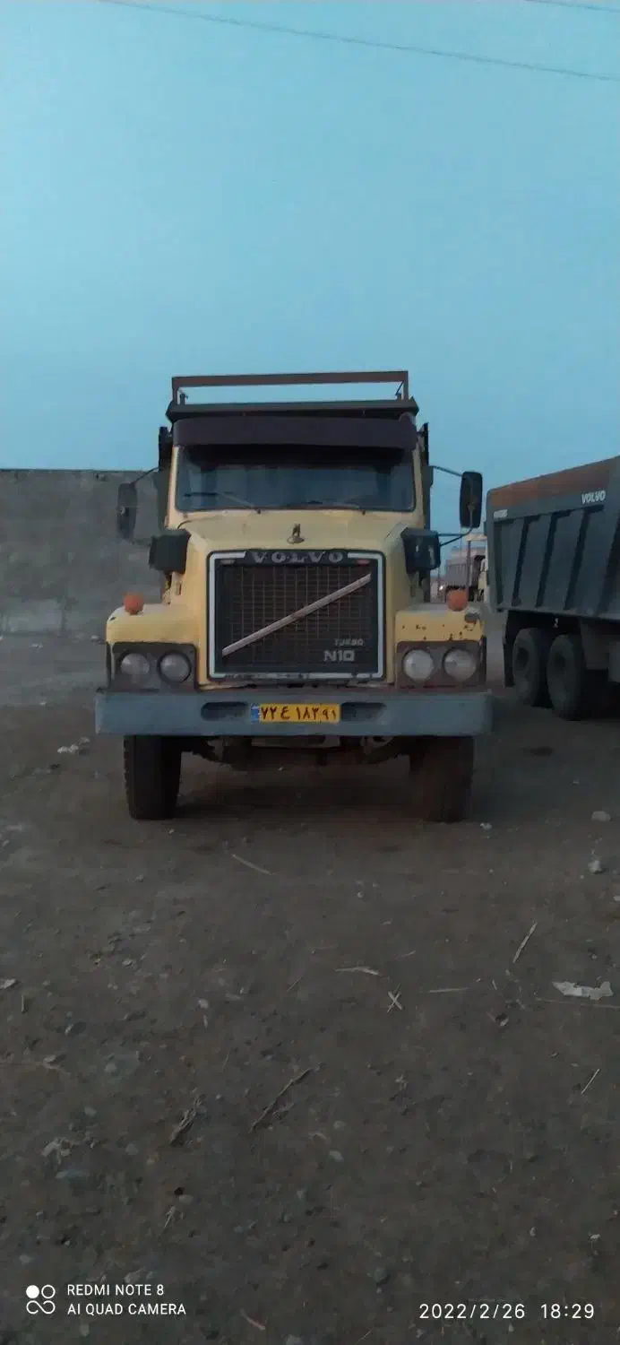 ولوو ۱۰ چرخ توپ طلایی|خودرو سنگین|قشلاق دشت, |دیوار