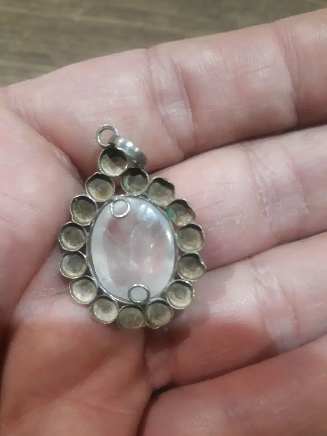 گردنبند و انگشتر نقره عتیقه|کلکسیون اشیاء عتیقه|تهران, تهرانسر شرقی|دیوار