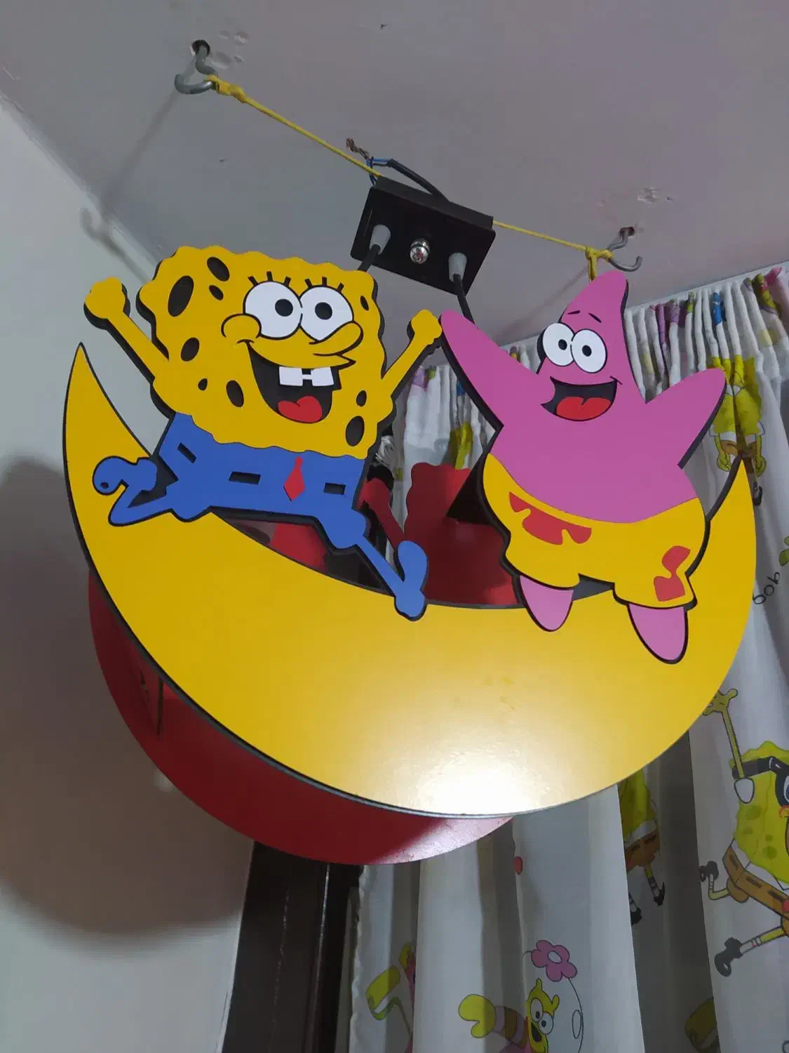 لوستر اتاق خواب کودک|لوستر و چراغ آویز|پاکدشت, پاکدشت (مامازند)|دیوار