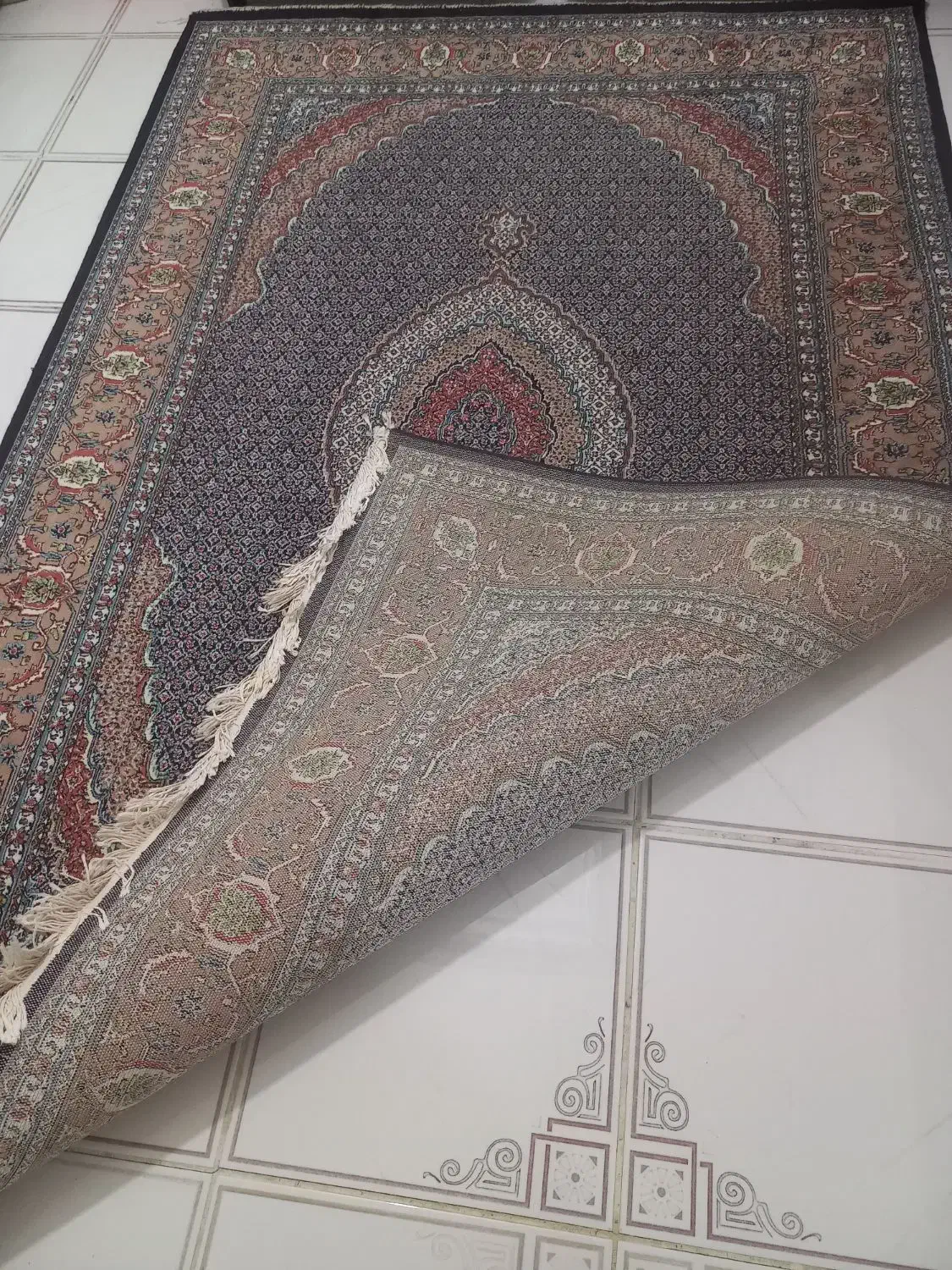 دوعددفرش مدل ماهی وفرش ترکیه|فرش|ارومیه, |دیوار