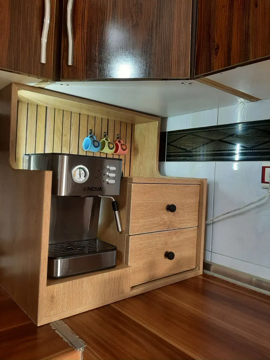 استند قهوه ساز خانگی|بوفه، ویترین، کنسول|بجنورد, |دیوار