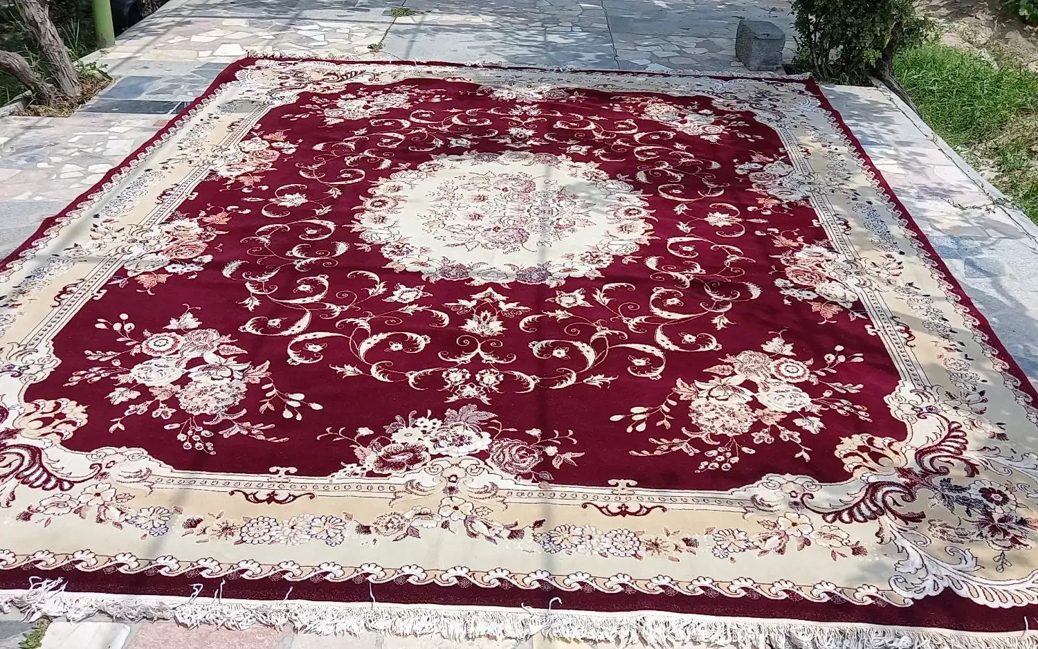 دو فرش ماشینی ۱۲ متری|فرش|بناب, |دیوار