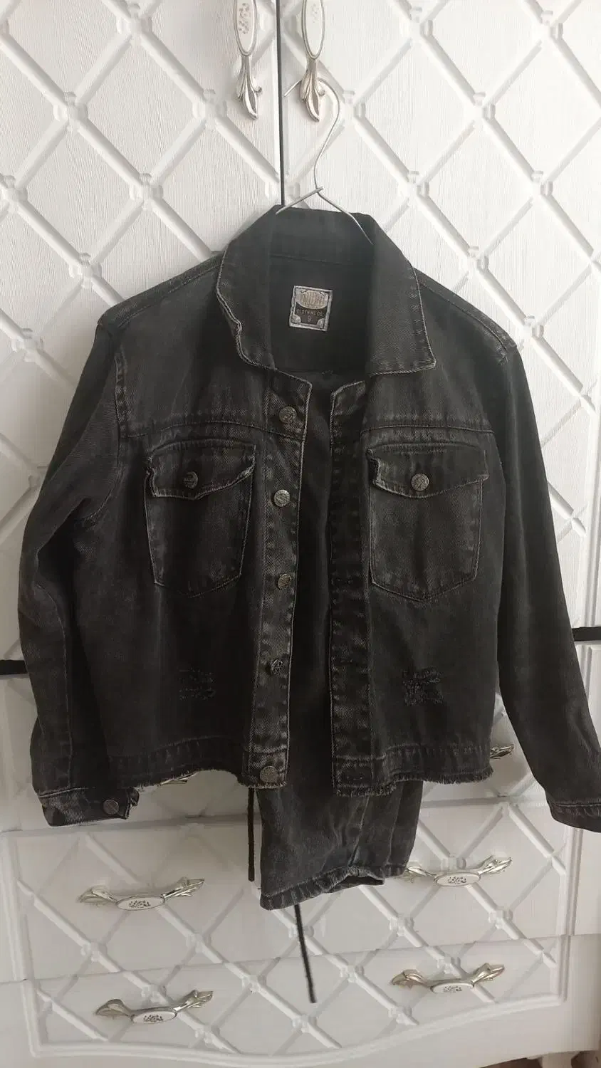 کت و شلوار جین ذغالی|کفش و لباس بچه|پاکدشت, پاکدشت (مامازند)|دیوار