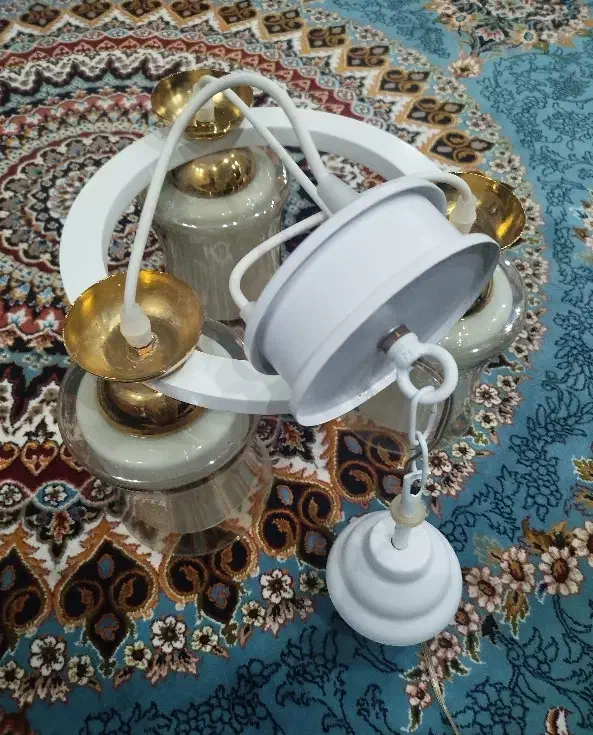 چراغ آویز (لوستر)سه شعله نو|لوستر و چراغ آویز|تهران, جیحون|دیوار