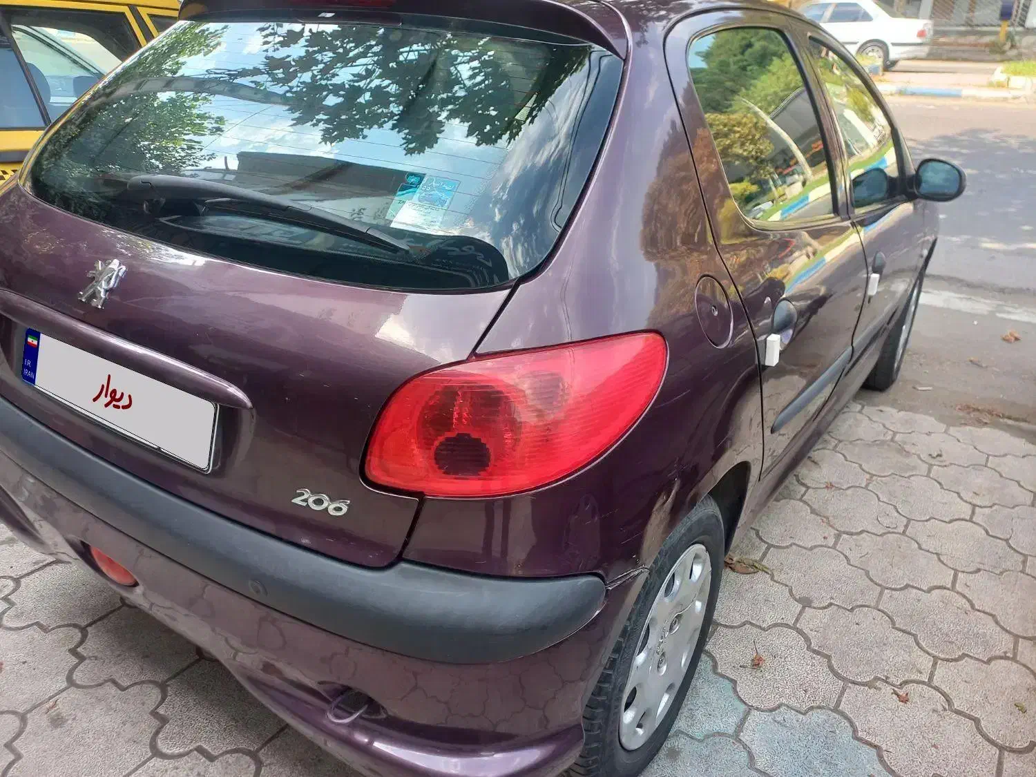 پژو ۲۰۶ تیب ۲مدل ۹۶|خودرو سواری و وانت|تالش, هشتپر|دیوار