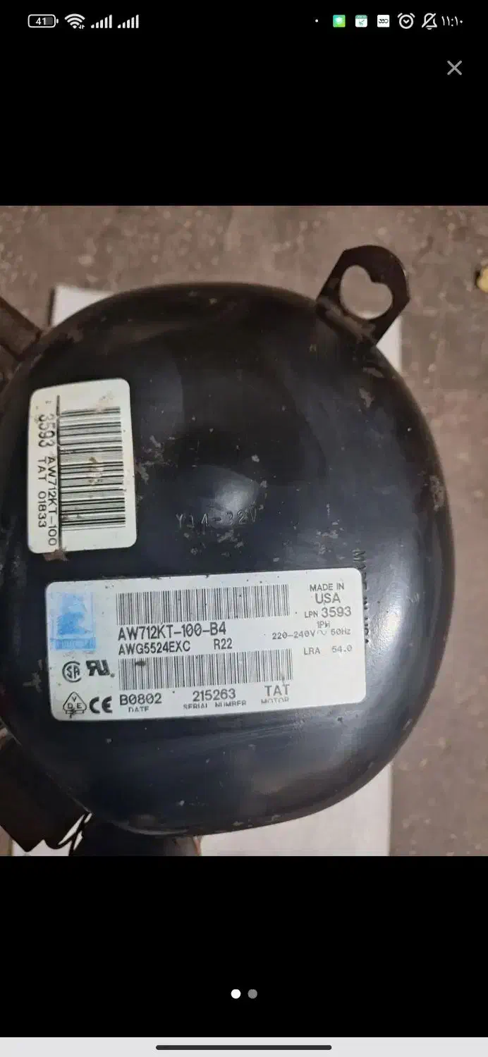 موتور کولر 28000|کولر گازی و فن‌کوئل|مشهد, امیر|دیوار