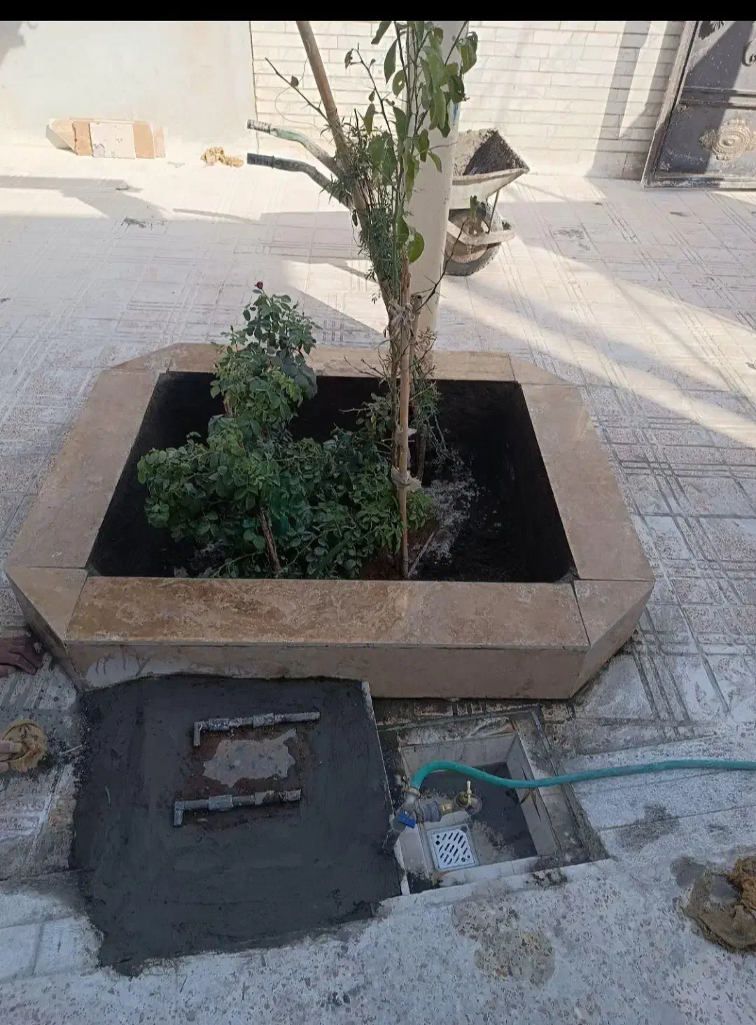 استاه بنایی کاشی کار موزائیک کاردیوار چین شیب گیری|خدمات پیشه و مهارت|بم, |دیوار