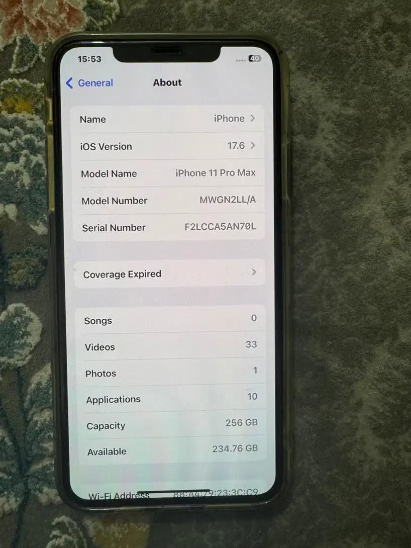 آیفن ۱۱پرو مکس مشکی|موبایل|سمنان, |دیوار