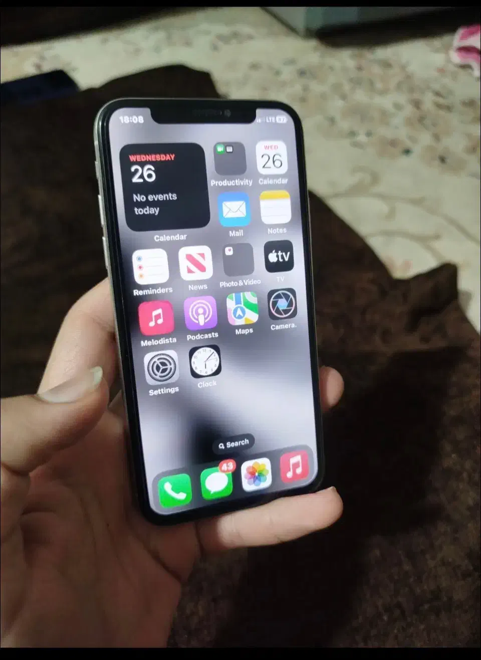 آیفونx|موبایل|بم, |دیوار