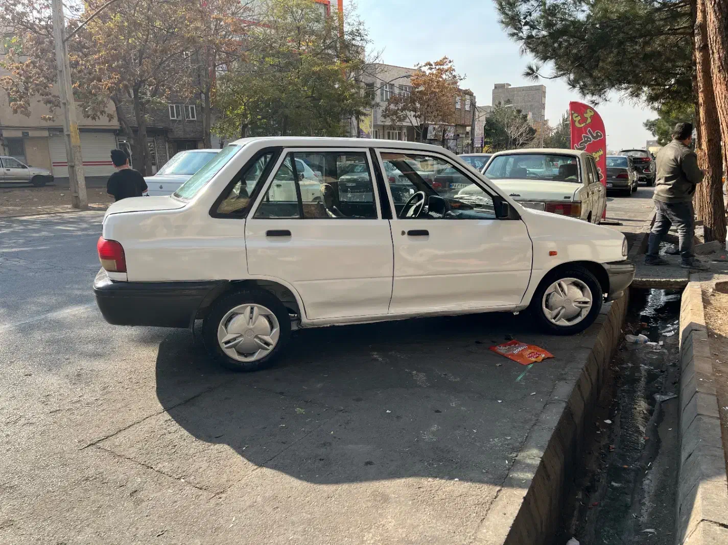 ماشین پراید سفید جوان پسند|خودرو سواری و وانت|تبریز, |دیوار