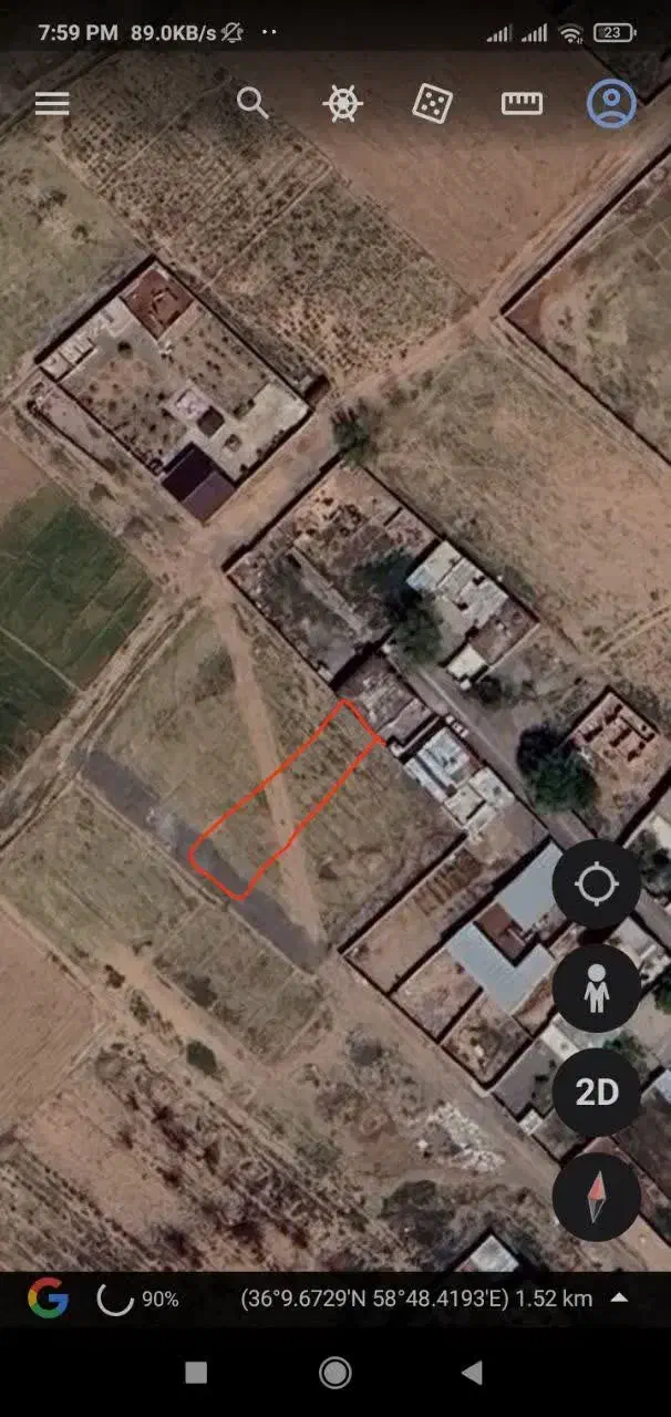 زمین|فروش زمین و ملک کلنگی|نیشابور, حقیه|دیوار