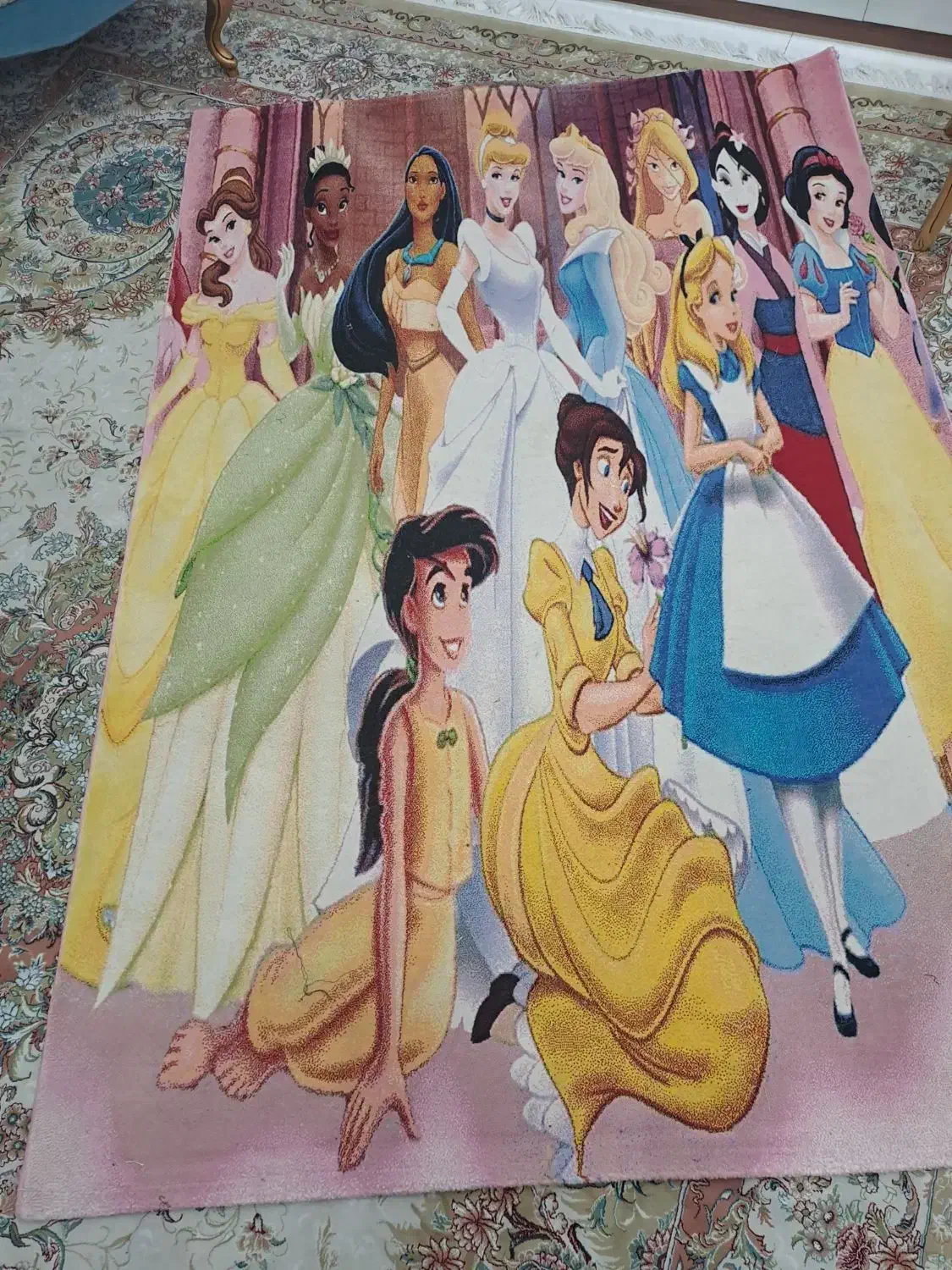 فرش ماشینی اتاق کودک در حد نو|فرش|فردیس, فردیس|دیوار